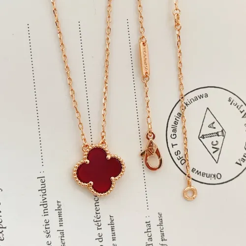 Replica Van Cleef & Arpels Necklaces For Women #1406550 $25.00 USD for Wholesale
