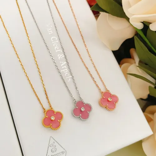 Replica Van Cleef & Arpels Necklaces For Women #1406560 $25.00 USD for Wholesale