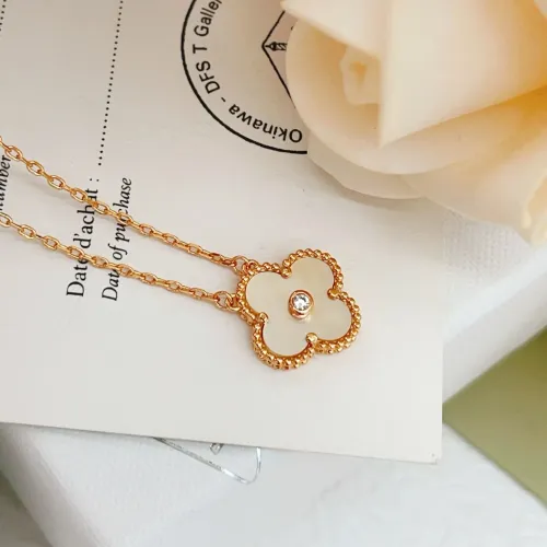 Replica Van Cleef & Arpels Necklaces For Women #1406567 $25.00 USD for Wholesale