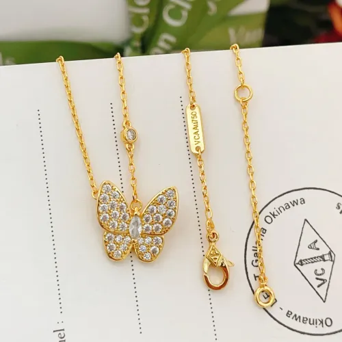Replica Van Cleef & Arpels Necklaces For Women #1406573 $25.00 USD for Wholesale