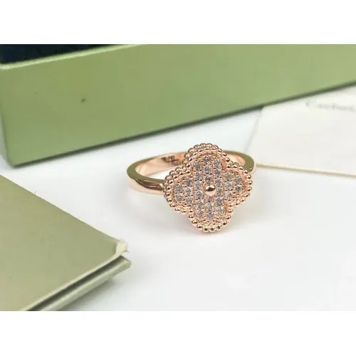 Van Cleef & Arpels Rings In Rose Gold For Women #1406728