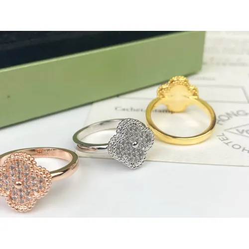 Replica Van Cleef & Arpels Rings In Gold For Women #1406729 $23.00 USD for Wholesale