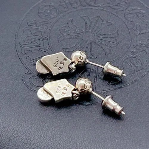Replica Chrome Hearts Earrings #1406753 $25.00 USD for Wholesale