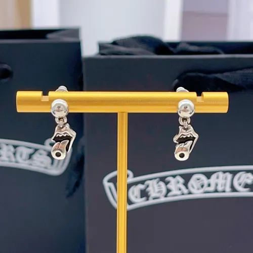 Replica Chrome Hearts Earrings #1406753 $25.00 USD for Wholesale