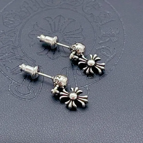 Replica Chrome Hearts Earrings #1406754 $25.00 USD for Wholesale