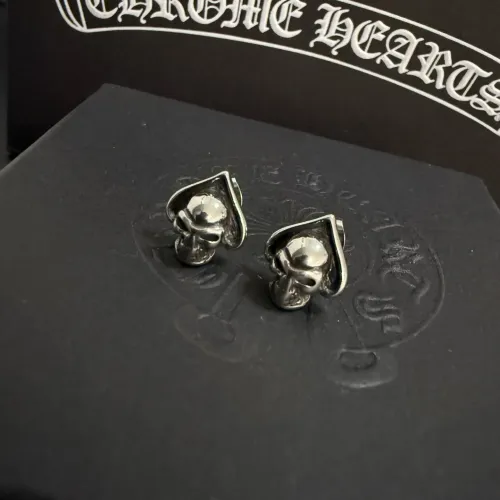 Replica Chrome Hearts Earrings #1406764 $34.00 USD for Wholesale