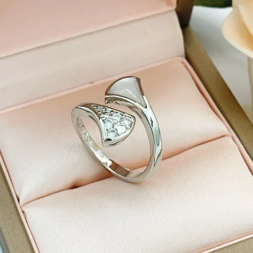 Replica Bvlgari Rings For Women #1406796 $25.00 USD for Wholesale