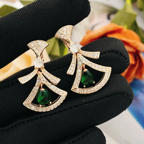 Replica Bvlgari Earrings For Women #1406799 $32.00 USD for Wholesale