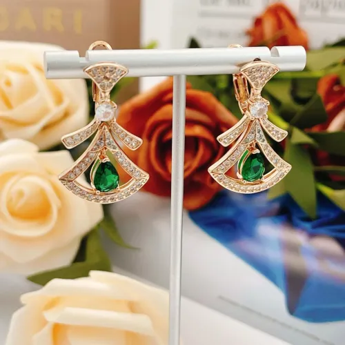 Replica Bvlgari Earrings For Women #1406799 $32.00 USD for Wholesale