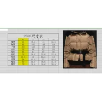 $172.00 USD Moncler Down Feather Coat Long Sleeved For Women #1393138