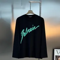 $80.00 USD Balmain T-Shirts Long Sleeved For Men #1393465
