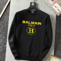 $40.00 USD Balmain Hoodies Long Sleeved For Men #1395104