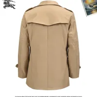 $88.00 USD Burberry Trench Coat Long Sleeved For Men #1395346
