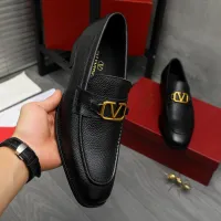 $85.00 USD Valentino Leather Shoes For Men #1399068