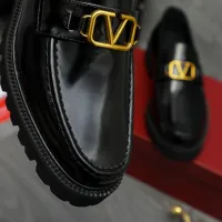 $85.00 USD Valentino Leather Shoes For Men #1399070