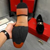 $80.00 USD Salvatore Ferragamo Leather Shoes For Men #1399136