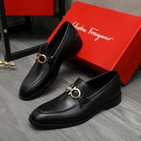 $82.00 USD Salvatore Ferragamo Leather Shoes For Men #1399137