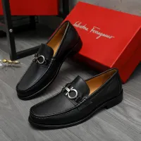 $85.00 USD Salvatore Ferragamo Leather Shoes For Men #1399142