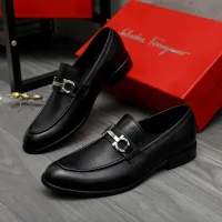 $82.00 USD Salvatore Ferragamo Leather Shoes For Men #1399144