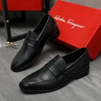 $85.00 USD Salvatore Ferragamo Leather Shoes For Men #1399155