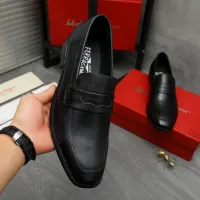 $85.00 USD Salvatore Ferragamo Leather Shoes For Men #1399155