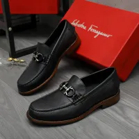 $125.00 USD Salvatore Ferragamo Leather Shoes For Men #1399157