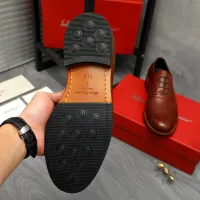 $125.00 USD Salvatore Ferragamo Leather Shoes For Men #1399169