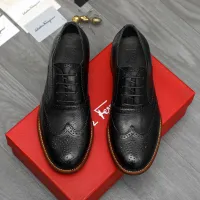 $125.00 USD Salvatore Ferragamo Leather Shoes For Men #1399170