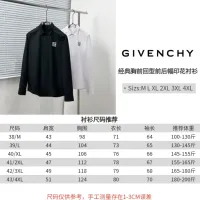 $64.00 USD Givenchy Shirts Long Sleeved For Men #1399685