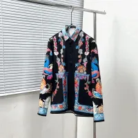 $64.00 USD Versace Shirts Long Sleeved For Men #1399717