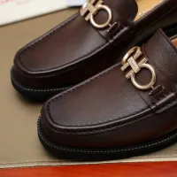 $98.00 USD Salvatore Ferragamo Leather Shoes For Men #1399784