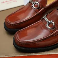 $98.00 USD Salvatore Ferragamo Leather Shoes For Men #1399786