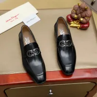 $108.00 USD Salvatore Ferragamo Leather Shoes For Men #1399796