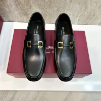 $105.00 USD Salvatore Ferragamo Leather Shoes For Men #1399988