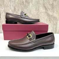 $105.00 USD Salvatore Ferragamo Leather Shoes For Men #1399989