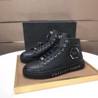 $88.00 USD Philipp Plein PP High Tops Shoes For Men #1400014