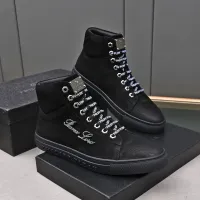 $88.00 USD Philipp Plein PP High Tops Shoes For Men #1400016