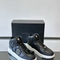 $150.00 USD Philipp Plein PP High Tops Shoes For Men #1400021