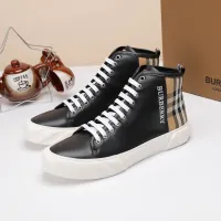 $80.00 USD Burberry High Tops Shoes For Men #1400174