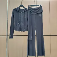 $102.00 USD Chrome Hearts Tracksuits Long Sleeved For Women #1400431