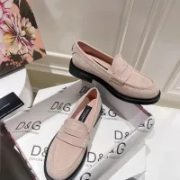 $122.00 USD Dolce & Gabbana D&G Leather Shoes For Women #1400756
