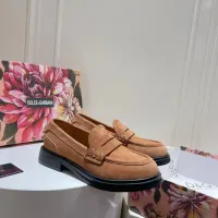 $122.00 USD Dolce & Gabbana D&G Leather Shoes For Women #1400757