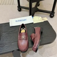 $112.00 USD Burberry Leather Shoes For Women #1400776