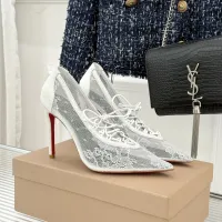 $105.00 USD Christian Louboutin High-heeled shoes For Women #1400845
