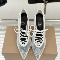 $105.00 USD Christian Louboutin High-heeled shoes For Women #1400845