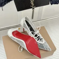 $105.00 USD Christian Louboutin High-heeled shoes For Women #1400845