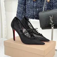 $105.00 USD Christian Louboutin High-heeled shoes For Women #1400846