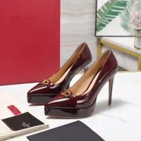 $125.00 USD Valentino High-Heeled Shoes For Women #1401129