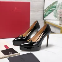 $125.00 USD Valentino High-Heeled Shoes For Women #1401130