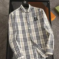 $38.00 USD Burberry Shirts Long Sleeved For Men #1402044